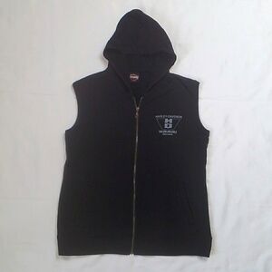 Harley-Davidson Wausau Wisconsin Full Zip Sleeveless Hoodie XL